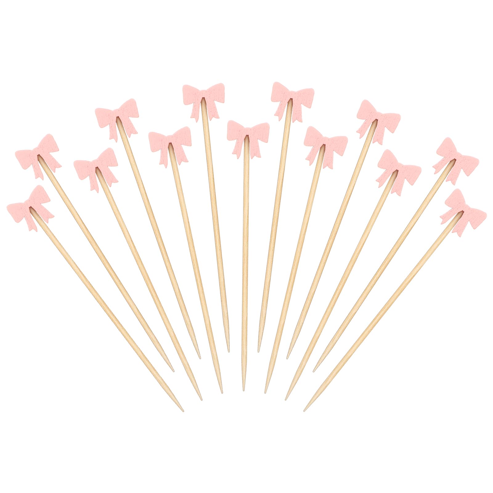 Toothpicks - 100 Pcs Long Bamboo Cocktail Picks For Appetizers, Fancy - View #11