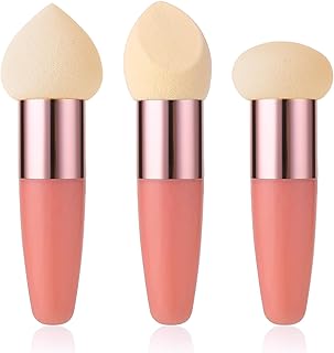 Sibba Esponja de maquillaje, 3 piezas, cepill...