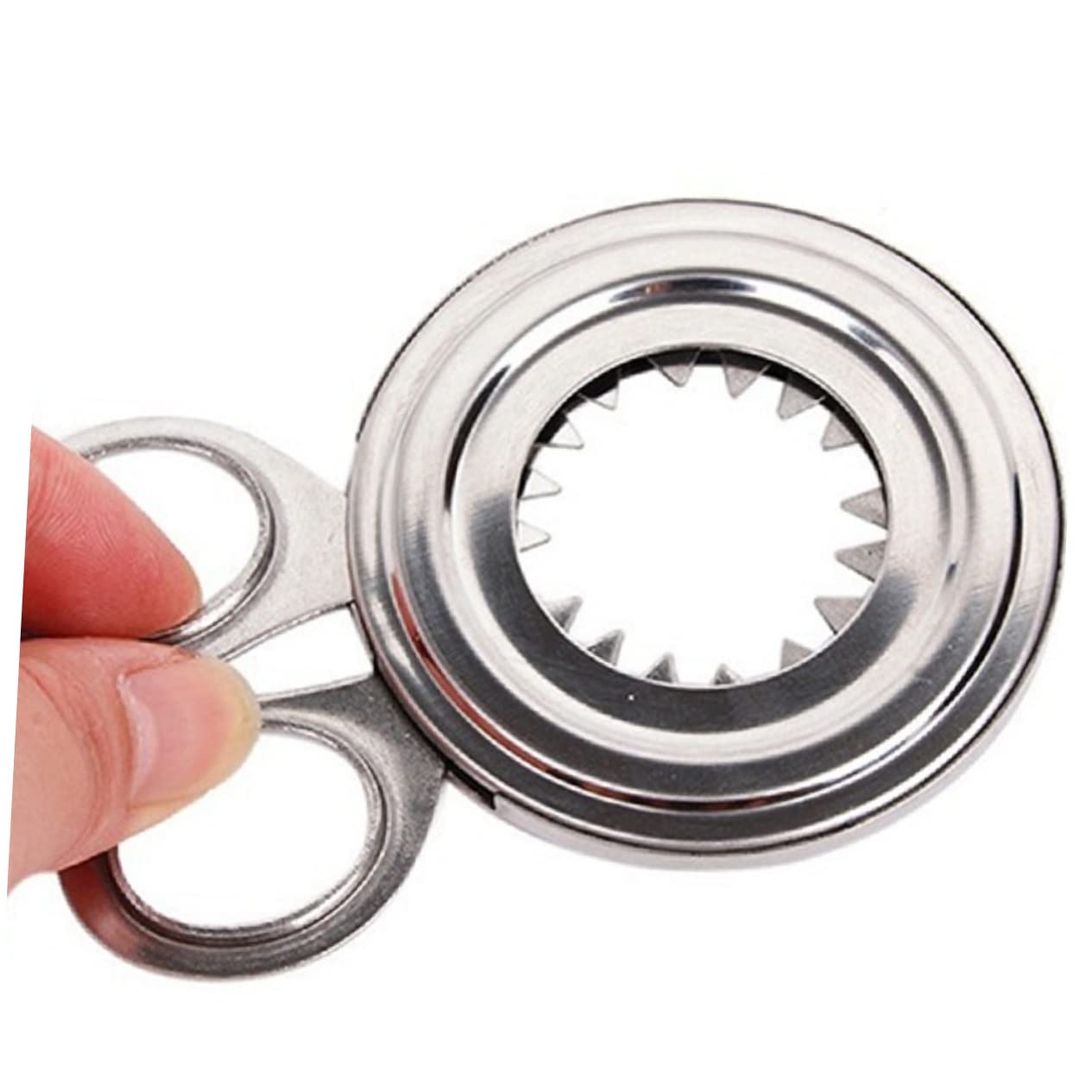 MAGICLULU Coupe-œufs à Coque En Acier Inoxydable, Ciseaux Cuisine Multifonction, Outil De Découpe Précis Pour Œufs Cuits, Gadget Pratique Pour Préparation Culinaire
