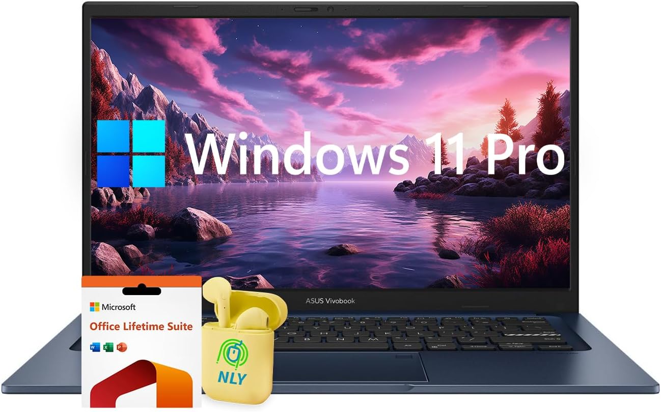 ASUS 14" FHD Vivobook Business Laptop