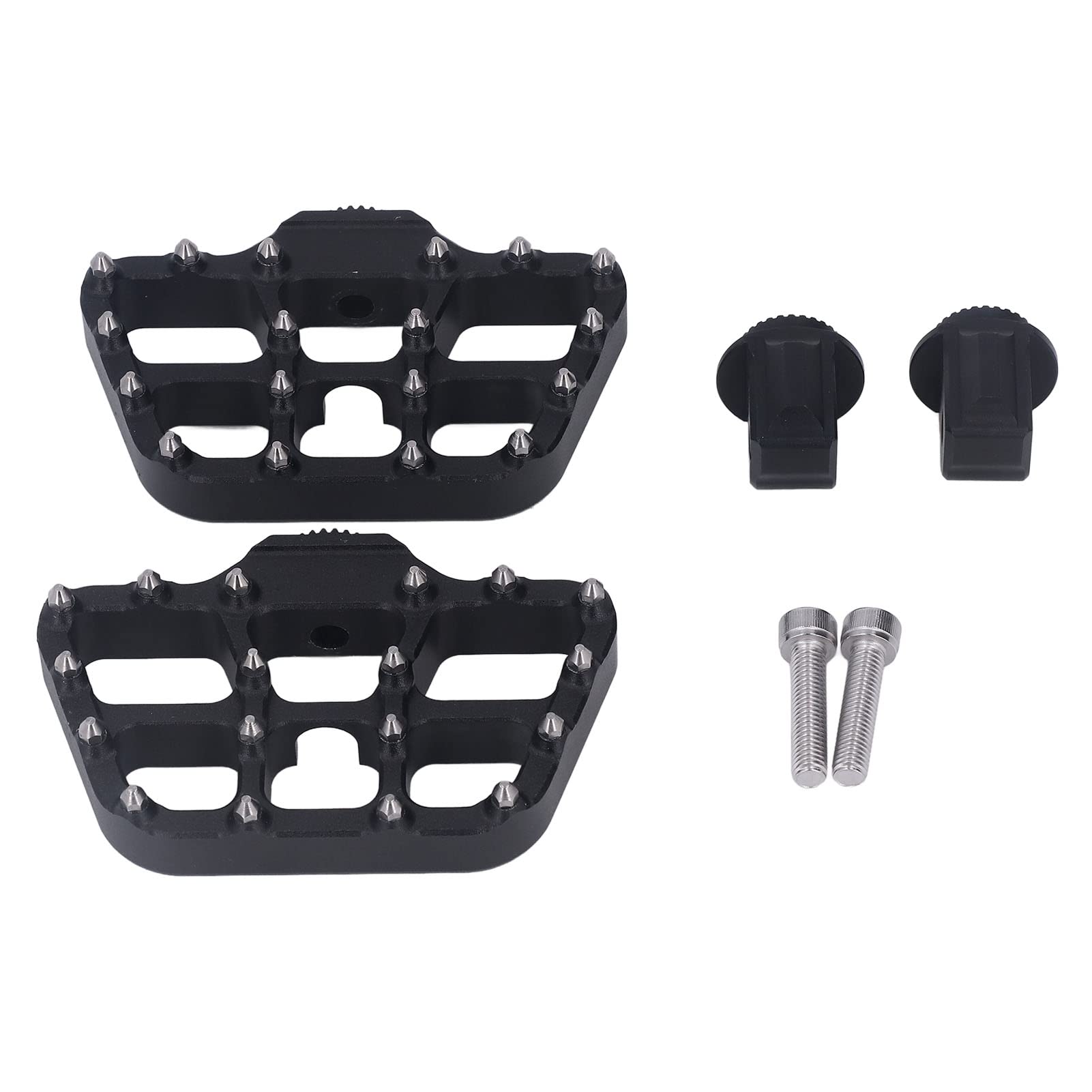 AMONIDA Pedane per Moto Pedane Posteriori Ad Alta Resistenza Anodizzate per F900R F900XR 2020-2022 Vestibilità Perfetta con Superficie Antiscivolo (SILVER)