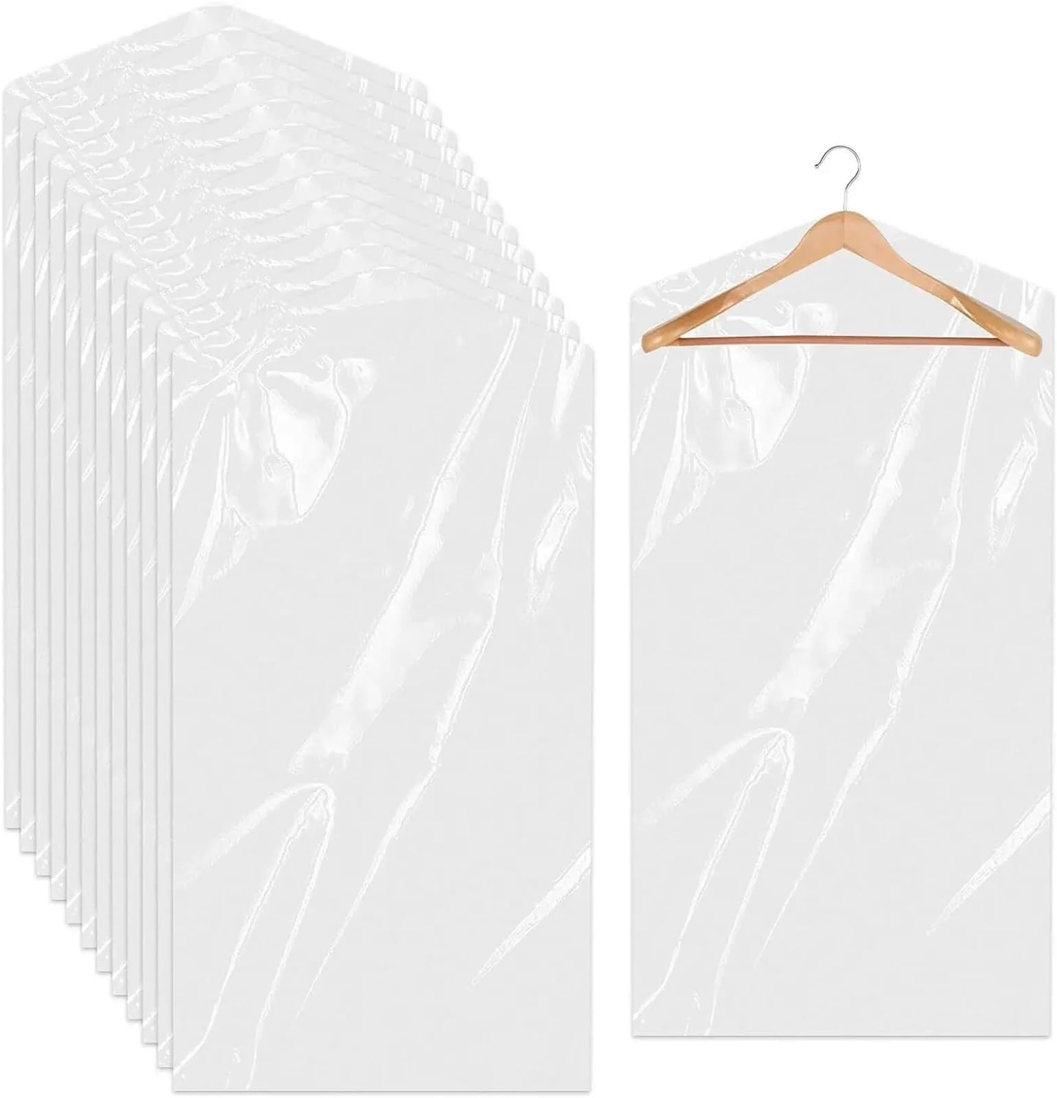 Cubierta de ropa plástico