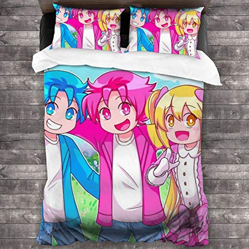 Exclusive Discount 90% Price Holderoo Inquisitor-Master 3-Piece Bedding Set 86"" X70 Comforter Quilt Set Twin Size Soft Duvet Cover Set with 1 Quilt Cover 2 Pillow Shams for Teens Boys Girls