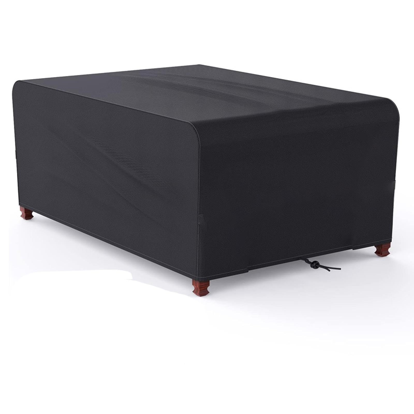 AEXOIO Garden Furniture Covers 190x75x65cm/LxWxH Waterproof Covers for Outdoor,Anti UV/Tear 420d Oxford Fabric for Rattan Garden Furniture Table Chair Sofa