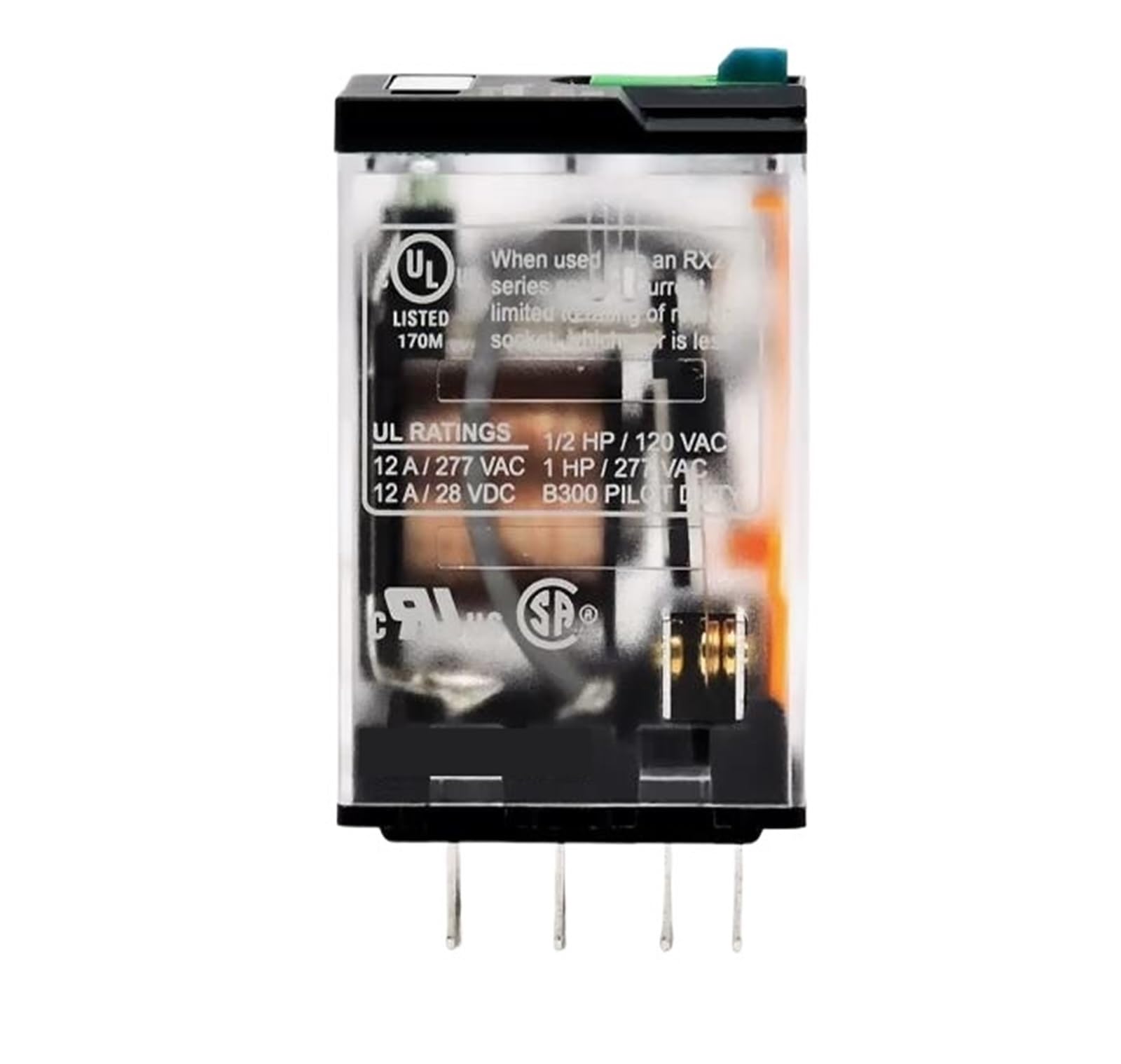 CJKXPZMH RXM2AB2JD small electromagnetic intermediate relay 8-pin 12A DC12V two open and two close RXM2AB2JD(RXM2AB2JD DC12V)
