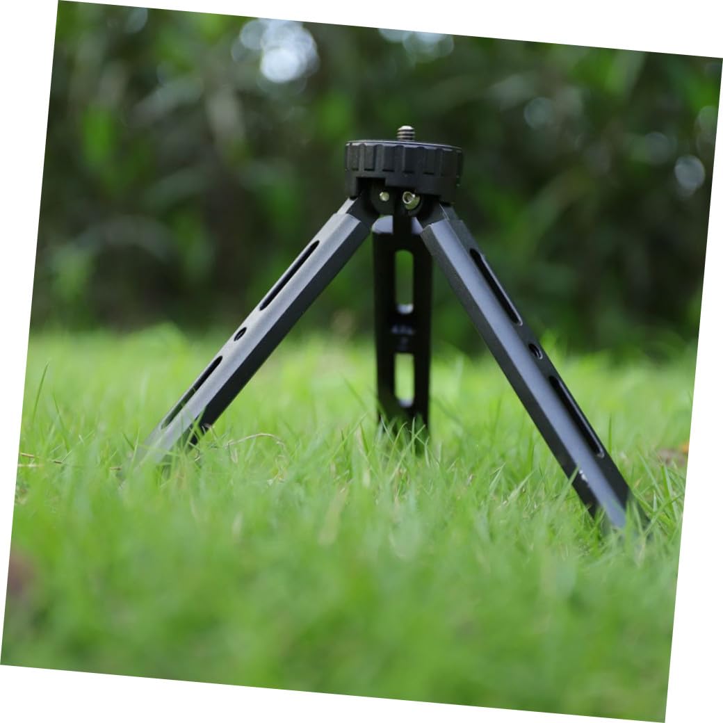 Treppiede Da Tavolo in Lega Di Alluminio Pieghevole Regolabile Con Vite Di Montaggio Per Fotocamere Dslr Mirrorless e Telefoni