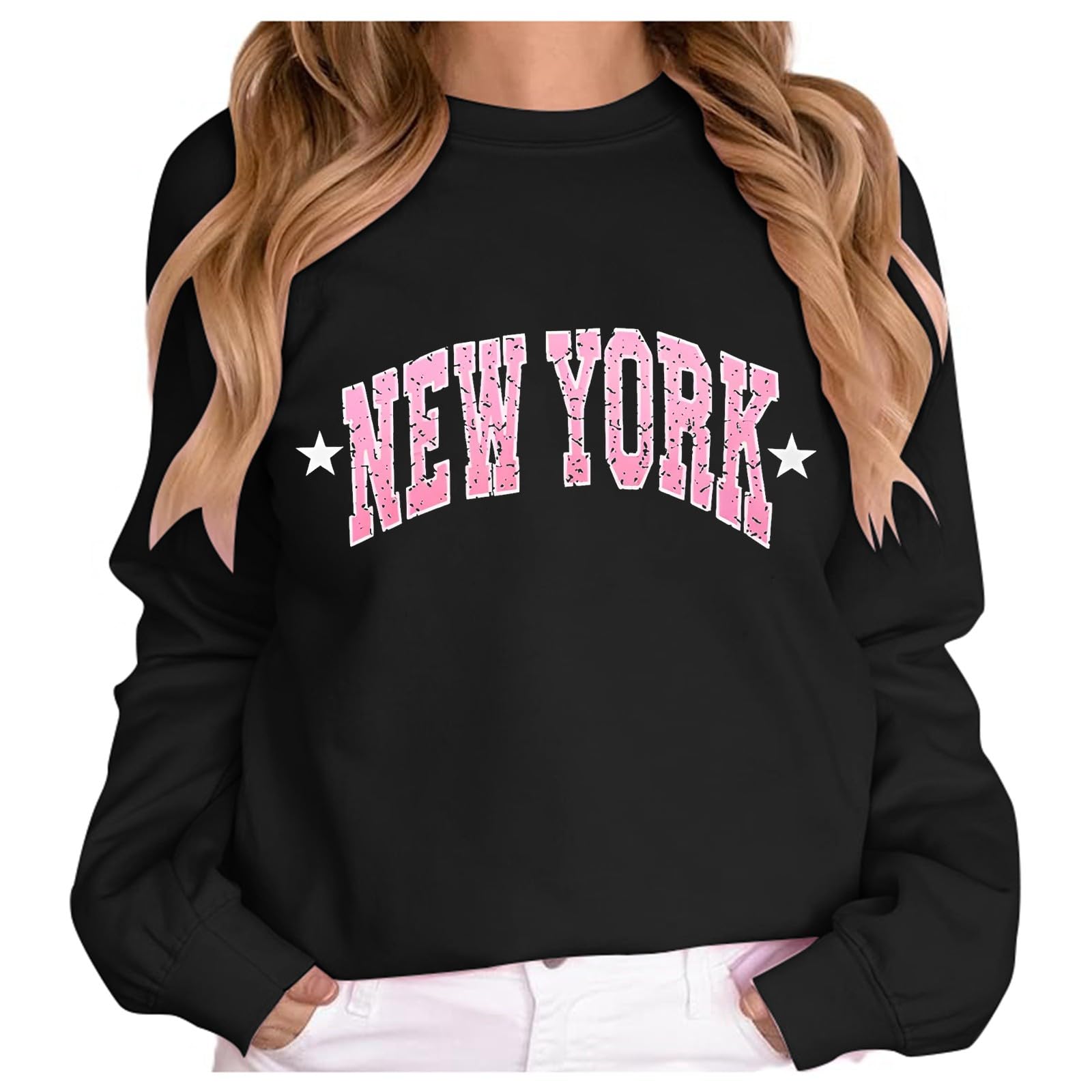 Ropa Mujer Talla Grande,Sudadera con Capucha de Manga Larga y Cuello Redondo con Estampado Informal a la Moda para Mujer
