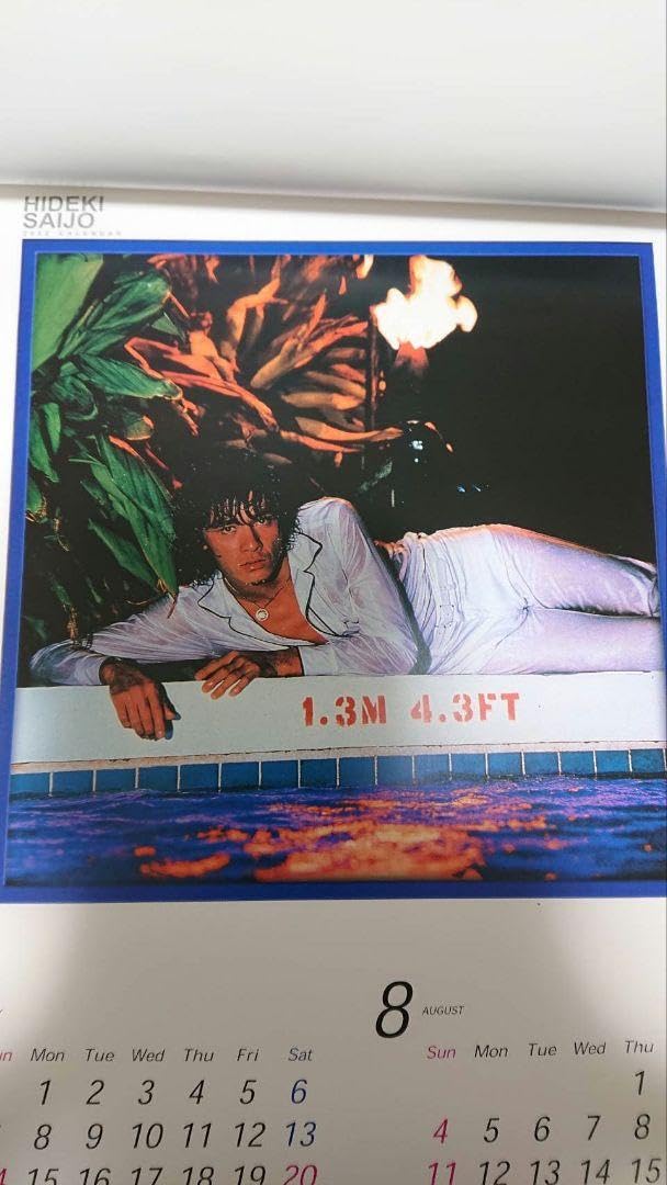 Amazon.co.jp: 西城秀樹 2002年 カレンダー : 文房具・オフィス用品