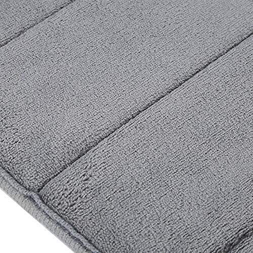 Alfombra de baño Cuarto de baño Alfombra Absorción de agua Alfombra Coral Corral Memoria de espuma Cuarto de baño Matera de cocina Piso de la puerta Baño Absorbente y estera antideslizante resistente