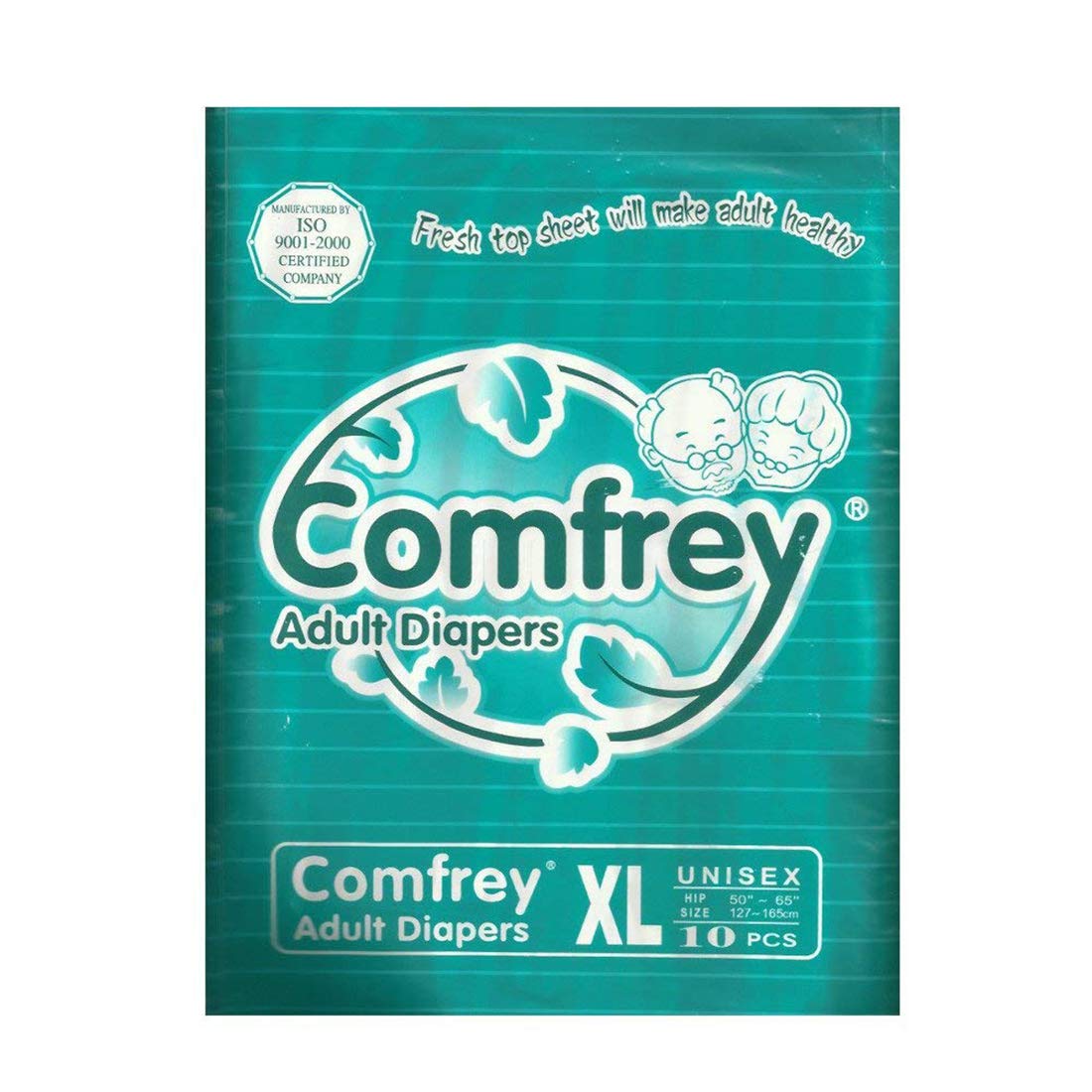 Comfrey Adult Diaper Extra Large Pack of 1(10 piece in 1 pack)