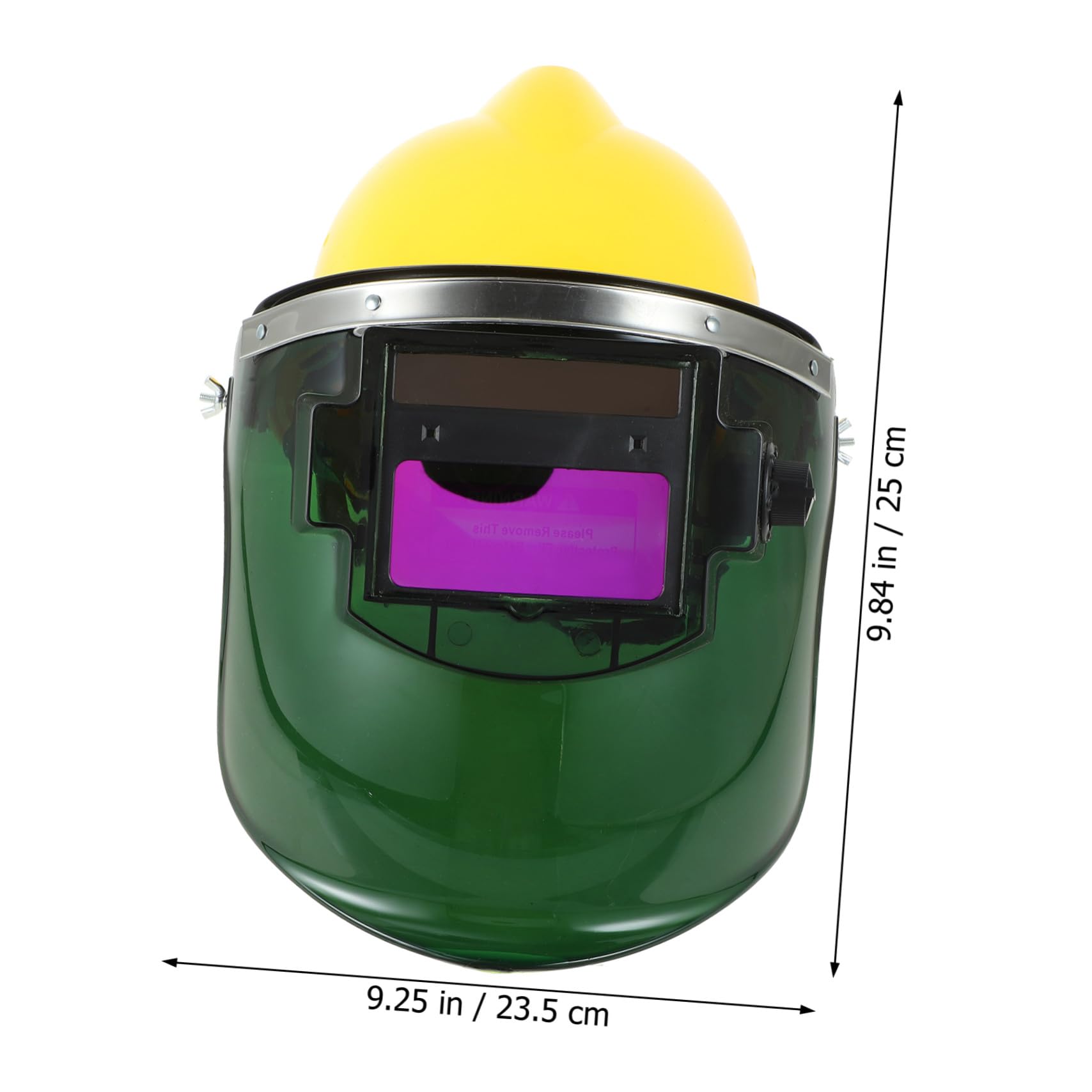 de Soldadura con Oscurecimiento Automático y Casco de Seguridad Solar Pantalla de Visual para Soldadores Rápida y Desmontable de Sombra