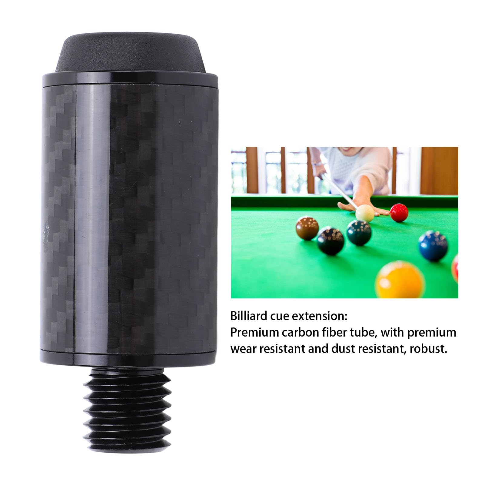 Extensión de Señales de Piscina, Excelente Estabilidad y Control de la Extensión de Señales de Billar de Billar, Mejorar el Juego con Accesorio de 2 Pulgadas para Fury Billiard