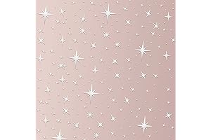 Zonon: Shimmering Silver Stars for Walls
