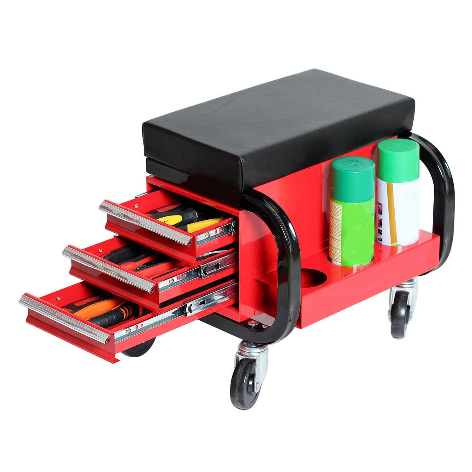 Buy HXZG Mechanic Tool Chest, Rolling Garage Stool, Garage Shop Roller