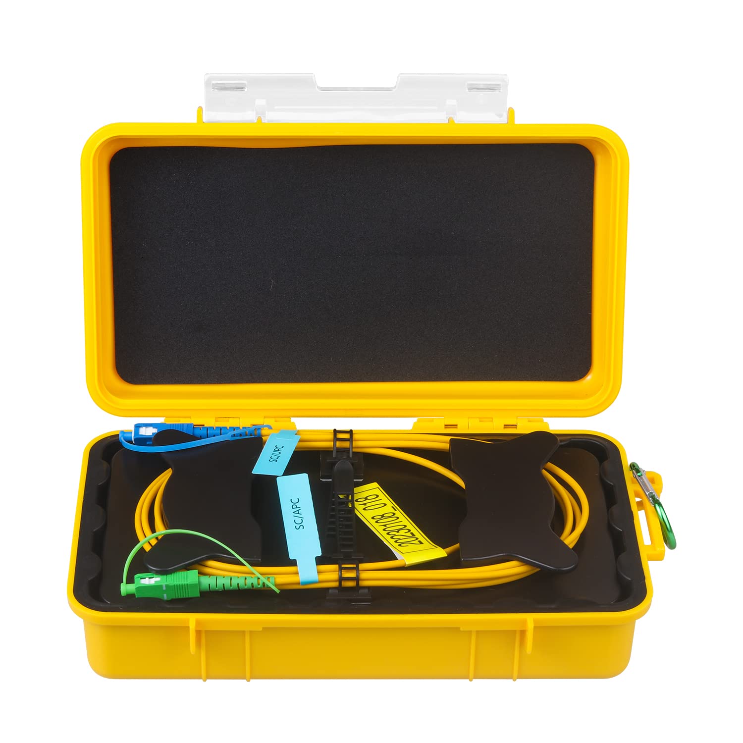 Cookinkitch Launch Cable 500m, SC/APC to SC/UPC Single Mode(9/125), Dead Zone Eliminator for OTDR Testing