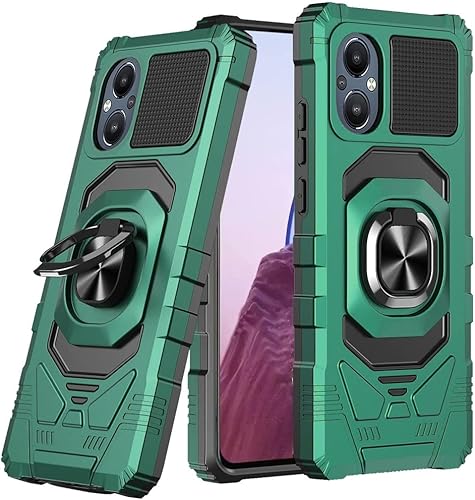 jackpot wireless Compatible con Oneplus Nord N20 5G, soporte magnético para anillo de montaje en automóvil cubierta protectora de cuerpo completo