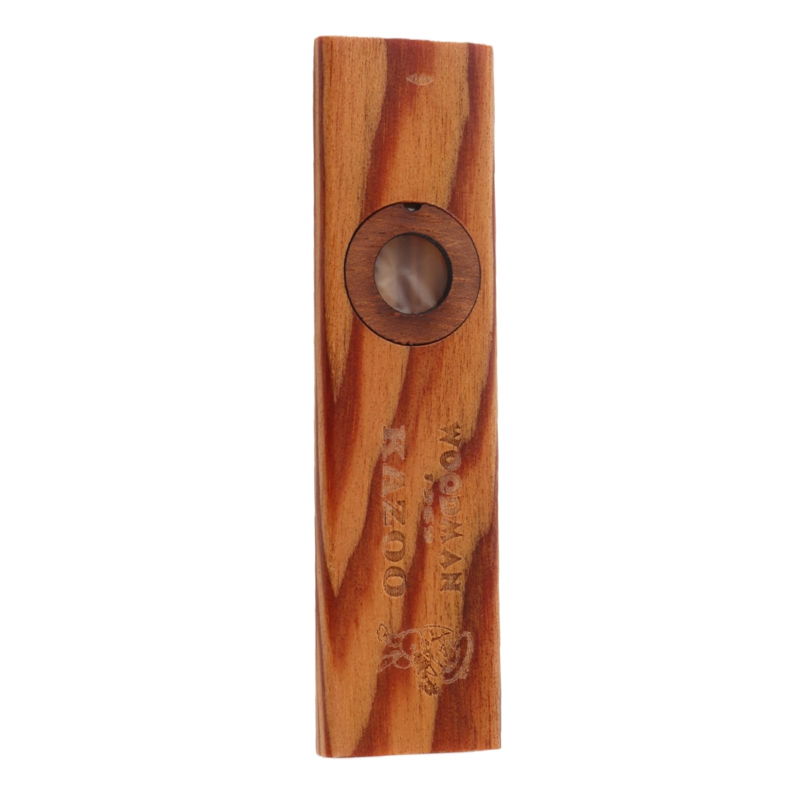 Kazoo drewniana część zamienna z metalowym pudełkiem, instrument muzyczny, dla miłośników muzyki, prezent, podróż, na zewnątrz, dla kolekcjonerów