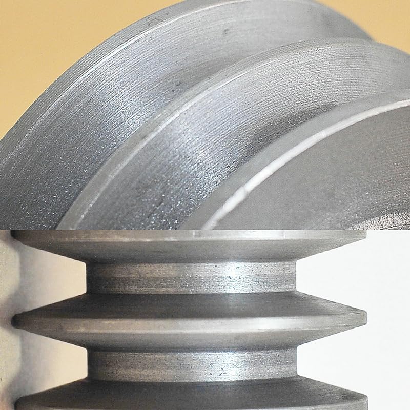 Puleggia a doppia scanalatura in ghisa, puleggia per cinghie trapezoidali, diametri 60 mm, 70 mm, 80 mm, 100 mm, 110 mm, 120 mm, tipo A, accessori per utensili elettrici (1, OD100MMXID22MM)