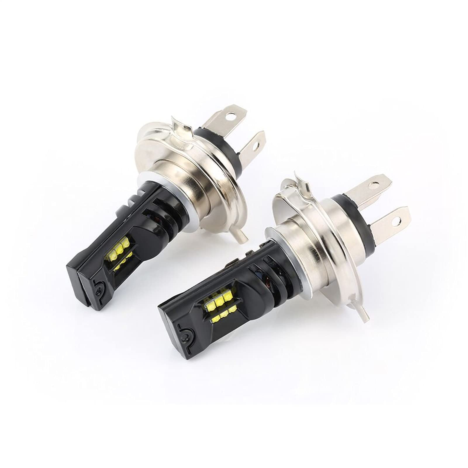 Faros de xenón 2pcs Mini H4 H7 H1 H8 H9 9006 HB4 9005 HB3 Bombillas de la luz de la luz de la luz LED con Chips 1200LM Luces de Niebla automática 6000-6500K Coche y Moto