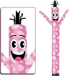 10FT Tall Inflatable Tube Man Valentine's Day Wacky Wavy Dancing Guy (12''Diameter) for Outdoor Decoration Advertising Business Promotion (Blower Not Included)