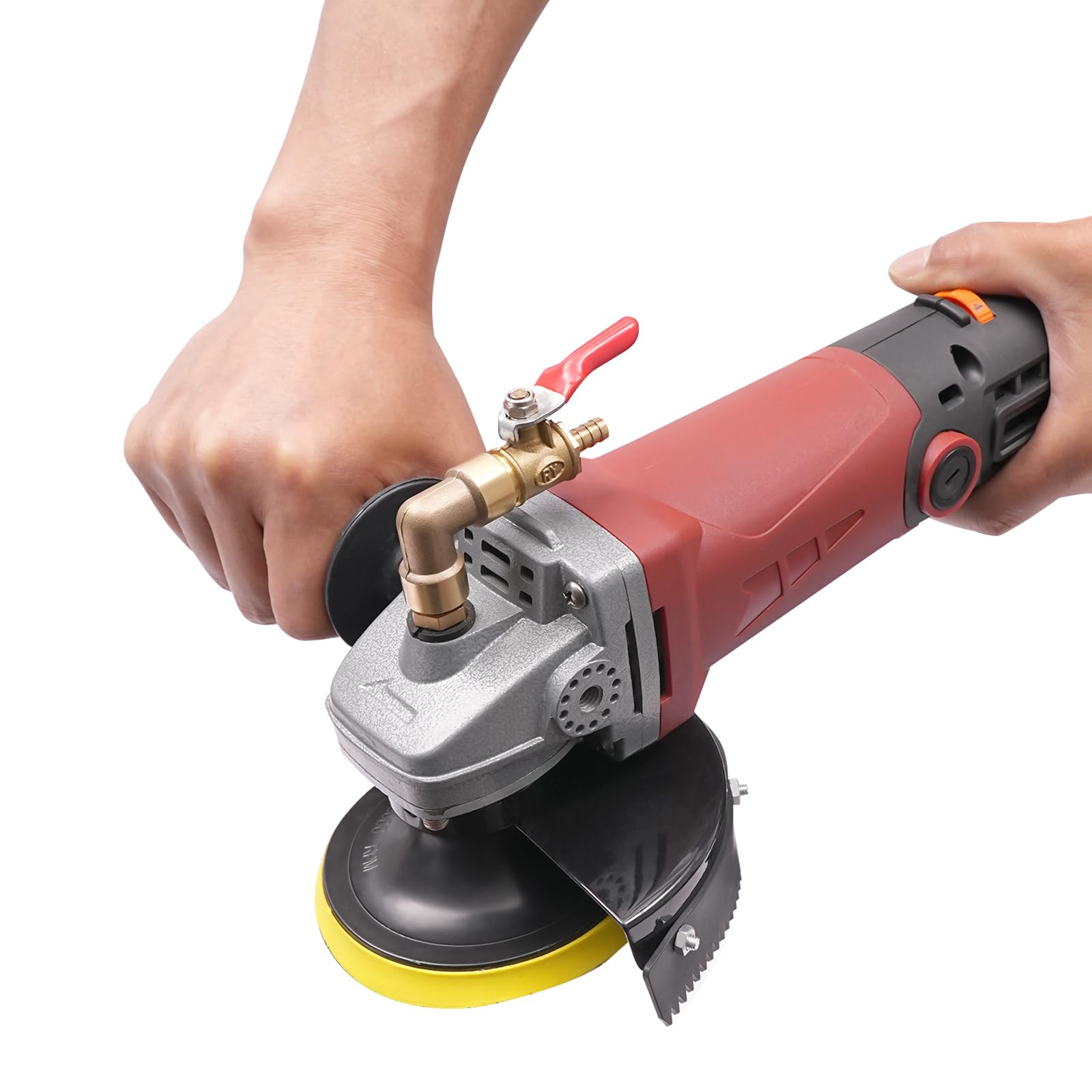Lucidatrice a umido per pietra, smerigliatrice angolare da 860 W, con