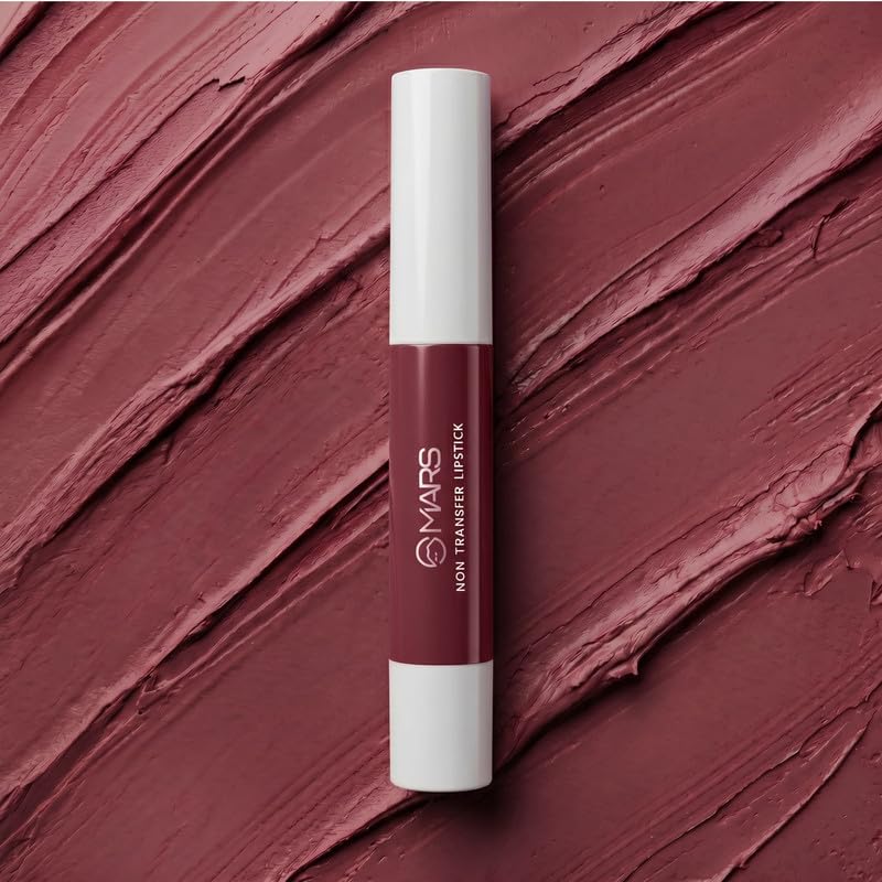 Image of MARS Matte Super Stay Lipstick | Up to 12 Hours Long Lasting | Smudge Proof and Waterproof Lipstick for Women (2.6 gm) (13-DESTINY) (Pack of 2)