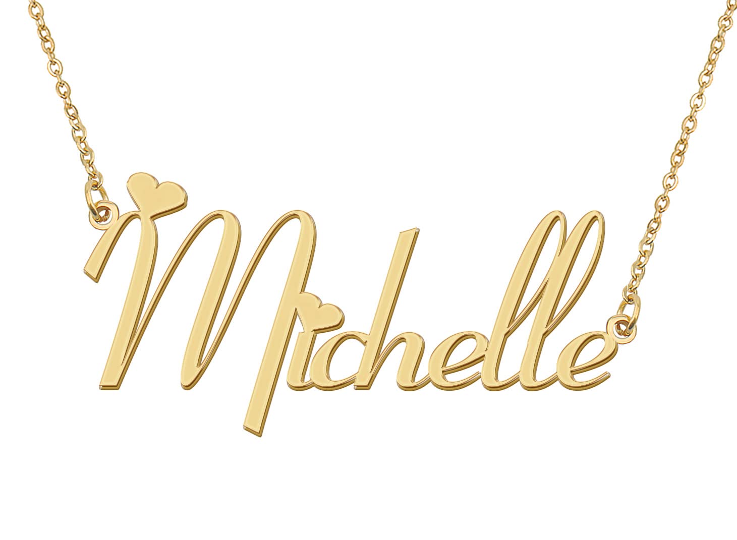 Aoloshow Personalized Name Necklace Bracelet Earrings - Custom Made Any Names Stainless Steel Jewelry for Womens Birthday Gift Christmas Gifts for Mom