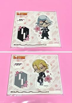 Dr.stone スタンリー　Dr.ゼノ　龍水　アクリルスタンド Amazon.co.jp: Dr.STONE ドクターストーン ゼノ スタンリー