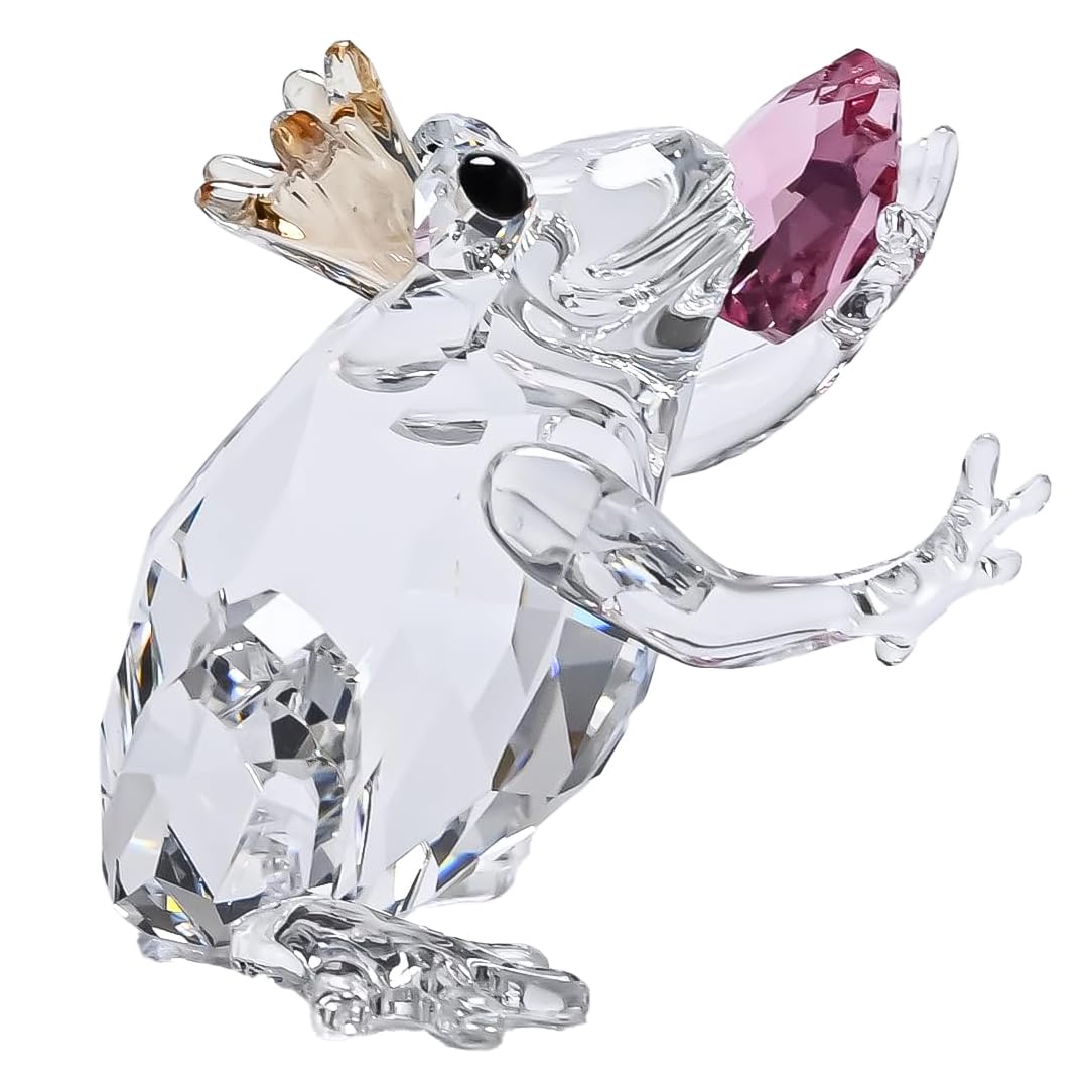 スワロフスキー 廃盤 睡蓮とカエル｜インテリア/住まい/日用品 