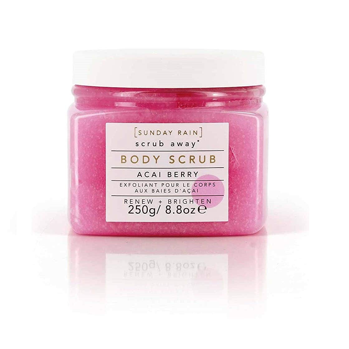 Sunday RainR, Body Scrub, Acai Berry, 250 g (8.8 oz)