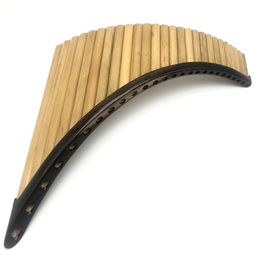 Amazon.co.jp: 民族楽器 パンフルート 25パイプC/Dキーバンブー