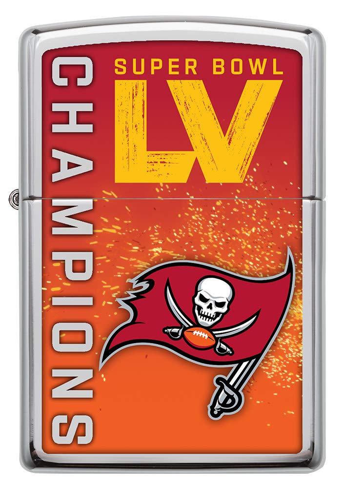 Zippo NFL Super Bowl LV Tampa Bay Buccaneers Taschenfeuerzeug