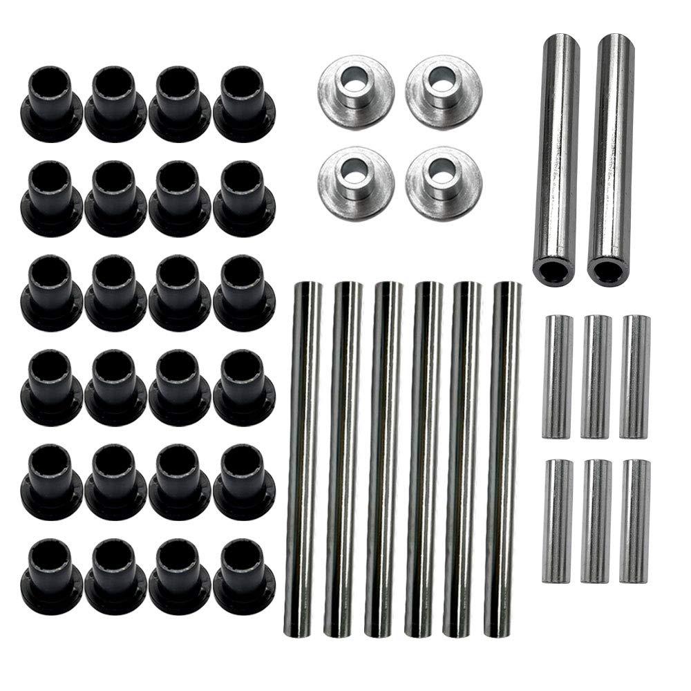 A Arm Bushing Kit Heavy Duty HDPE Replacement for Polaris RZR 800 / RZR S / 4 800 2008-2014 Suitable for Front and Rear