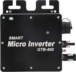 Inversor de Ligação à Rede de Energia Solar Microinversor de Ondulação Senoidal Pura GTB 400 Power 400W Fora da Rede Inversor de Energia Solar Controlador Remoto (AV210-230V)