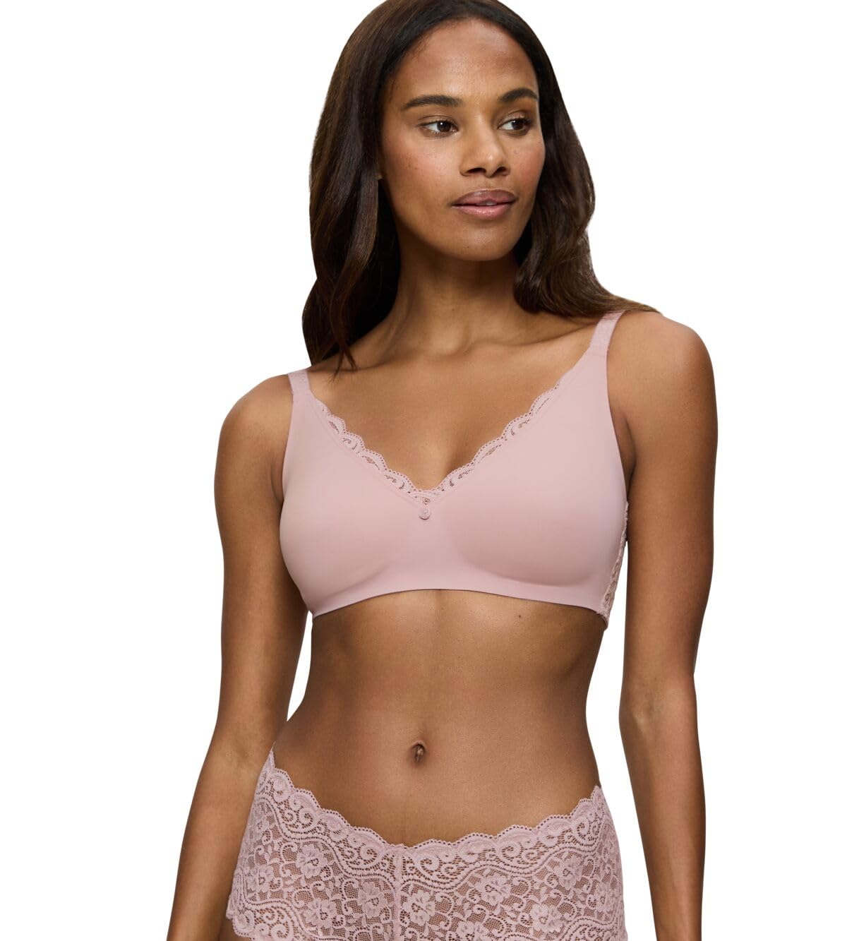 Triumph Women's Amourette Minimiser Bra, Mauve Rose, 32D