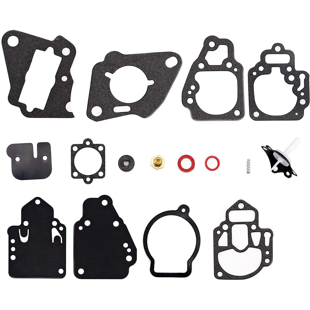 CENPEKCarburetor Repair Kit Compatible with Mercury Mercruiser Mariner 15 18 20 25 Hp Replacement Parts 1395-9761 9761 1395-9761-1 1 97611