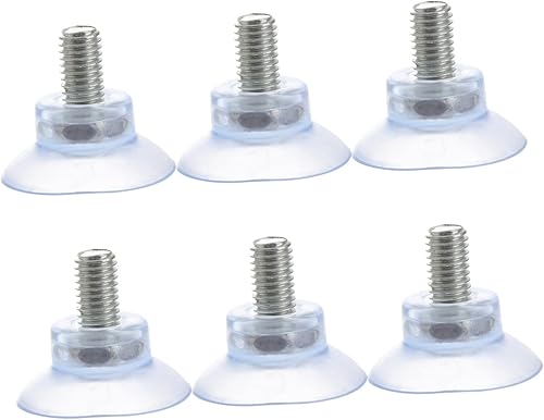 Uonlytech 6 uds. Ganchos de succión anticolisión Ventosa Ventosas sin ganchos Ventosas de mesa Gancho de succión de PVC Ganchos de ventosa de