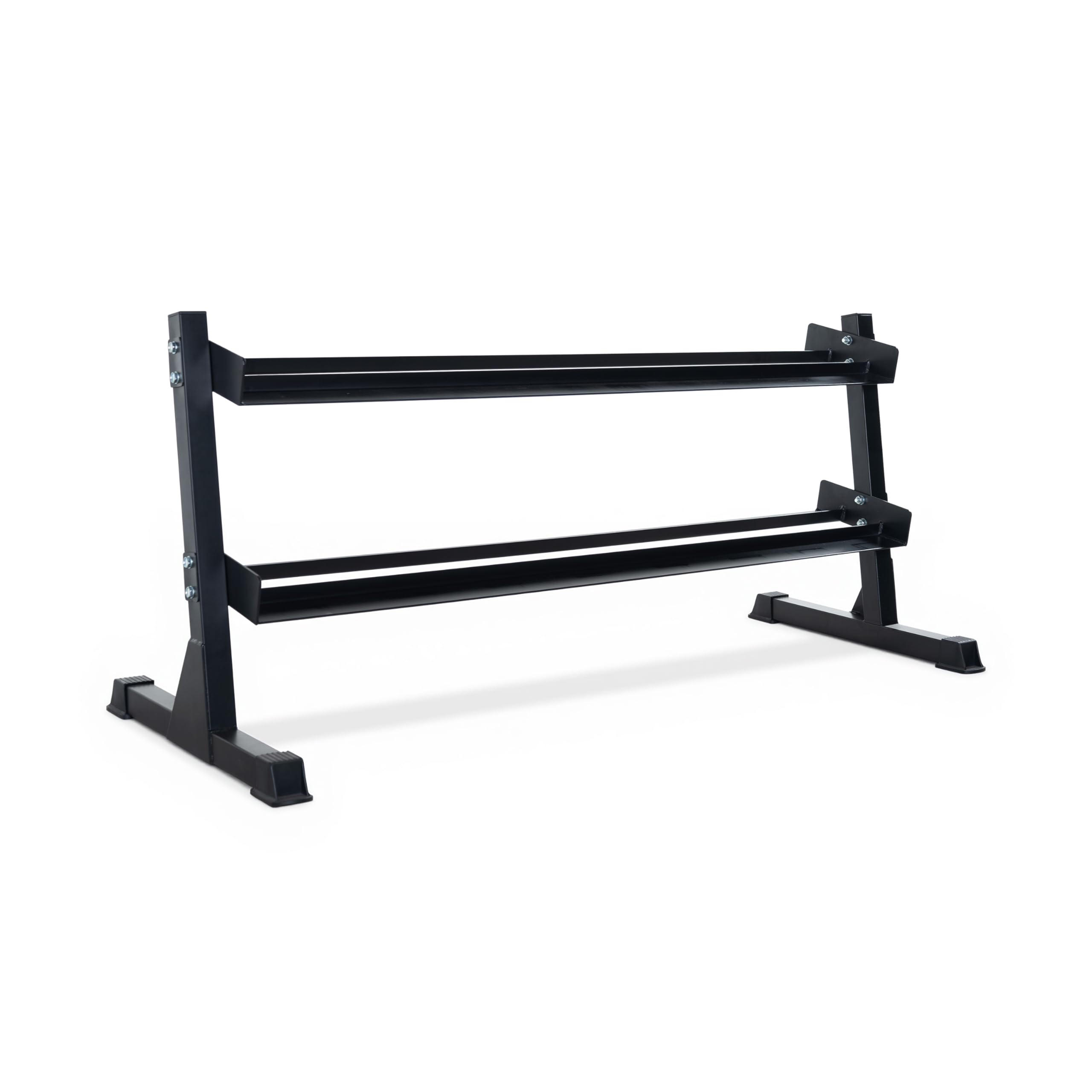 CAP 2-Tier &amp; 3-Tier Dumbbell Rack for Home Gym, Heavy-Duty Steel Weight Storage Rack for Hex Dumbbells, Holds 5-35lb 5-50lb 5-75lb Dumbbell Pairs, Multiple Sizes &amp; Capacities
