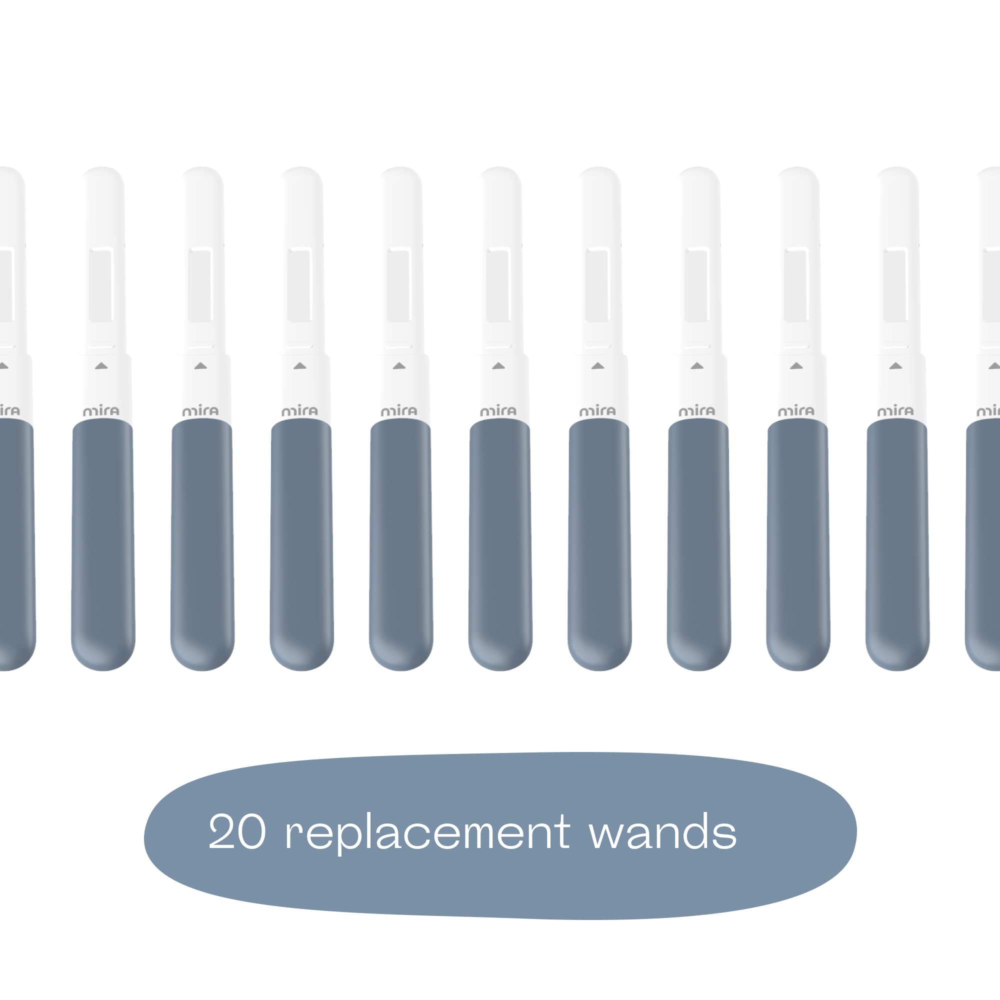 Buy Mira Fertility Plus Analyzer Replacement E3G + LH Test Wands, 20 Ovulation Tests Online at