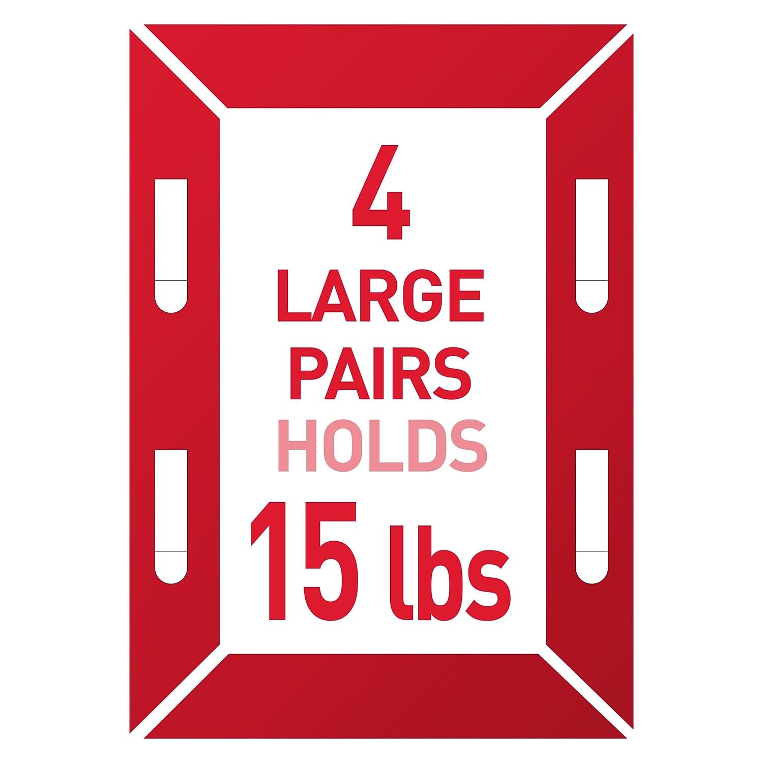 Command Large Picture Hanging Strips, White, 20 Pairs (40 Strips), Holds Up to 15 lb, Damage-Free Frame Hangers, No Tools, Click-Lock Strips for Gallery Walls, Up to 24 x 36 in