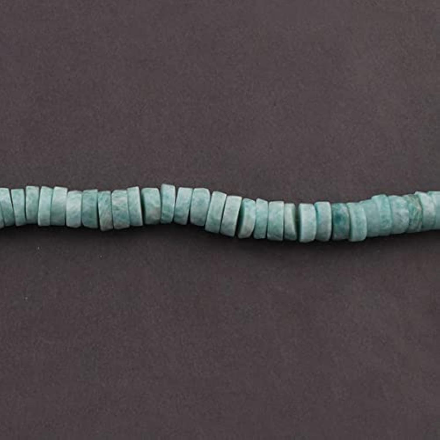 Perles Heishi Amazonite facettées 9-10mm pour bijoux haut de gamme de créateurs