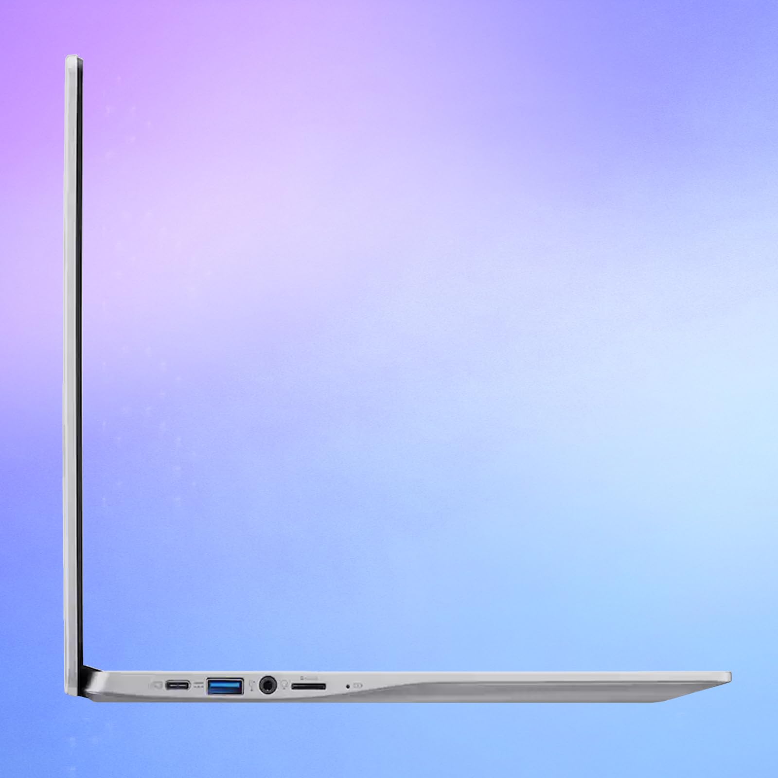 Acer Chromebook 15,6" FHD Laptop, Intel Celeron N4500, 4GB di memoria, 128GB di memoria (64GB eMMC + 64GB SD Card), 2TB Cloud Storage, 2 X USB-C & A, Google AI Pro, Bluetooth, Wi-Fi 6, DTS Audio