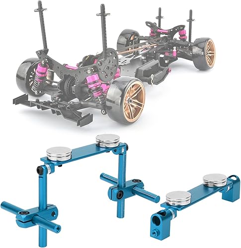 Miniatura 5 de plplaaoo Soportes magnéticos de cuerpo RC 110, montaje de carcasa magnética, kit de montaje magnético de aluminio invisible, soporte de poste de