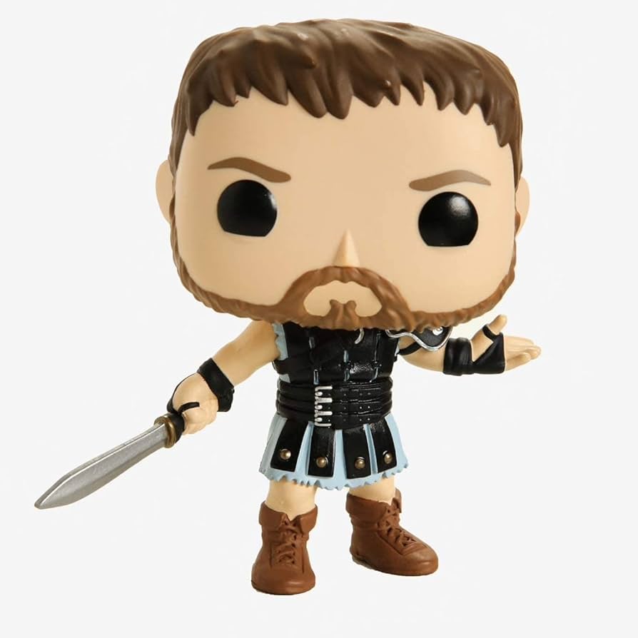 Pop Gladiator Maximus Vinyl Figure : Amazon.com.br