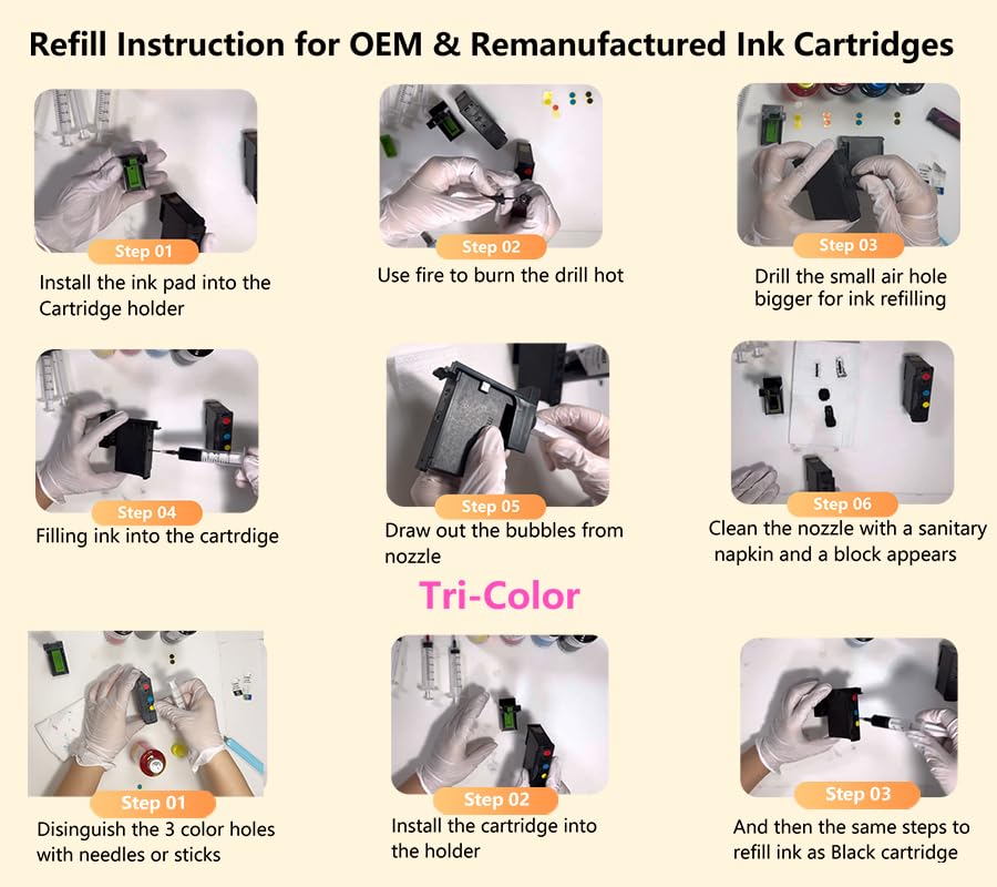Bottiglia Di Ricarica Nera Per Cartucce Di Inchiostro Commestibile