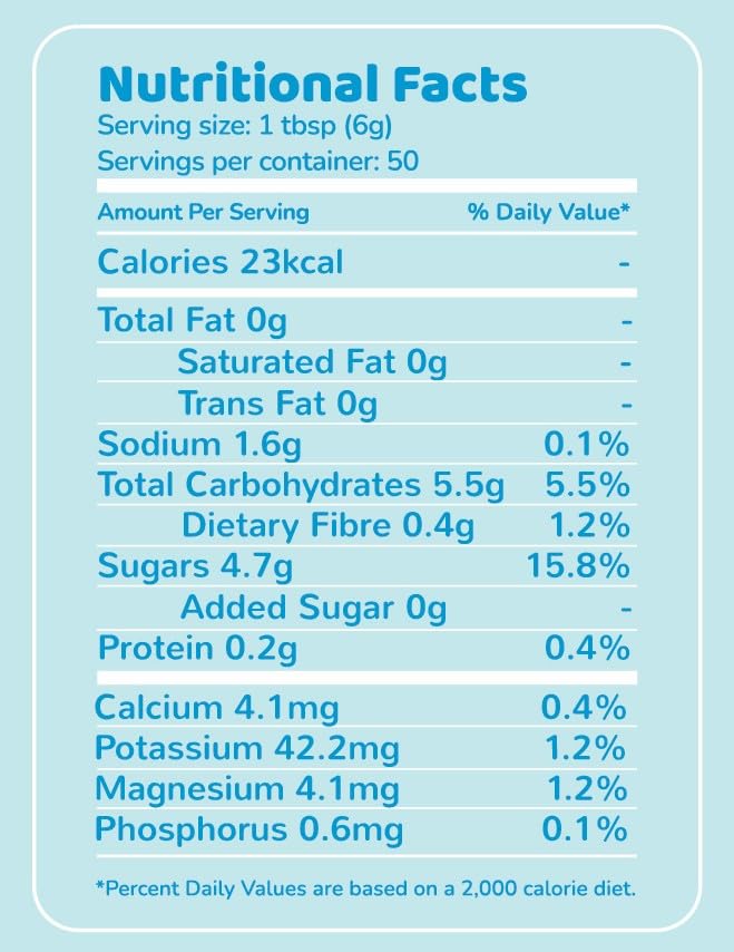 Image of Flyberry Gourmet Dates Powder 300 g | Dried Dates powder | Finely Ground Kharik Powder | Delicious Alternative to Sugar | Best For Kids & Adults | No added Preservatives | Natural Sweetener| No added Sugar