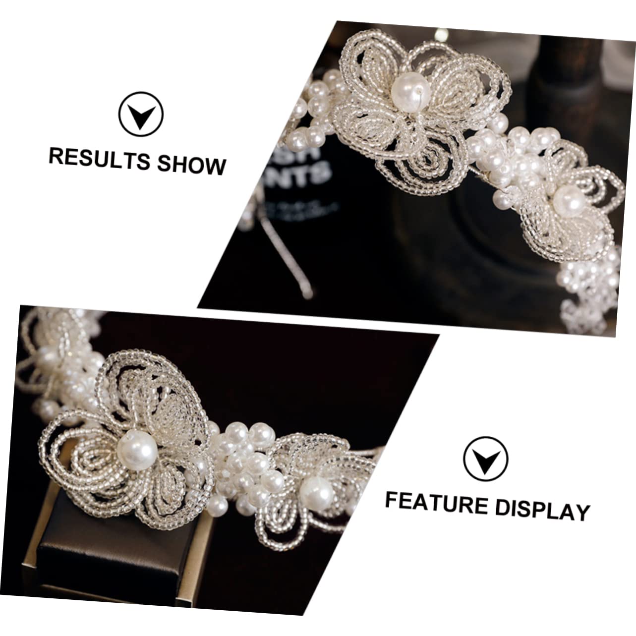 2stücke Braut Haarschmuck Mit Kristallperlen Elegantes Stirnband Für Hochzeiten Charmantes Kopfschmuck-accessoire Für Brautjungfern Und Fotografie Bequem Sicher Im Tragen