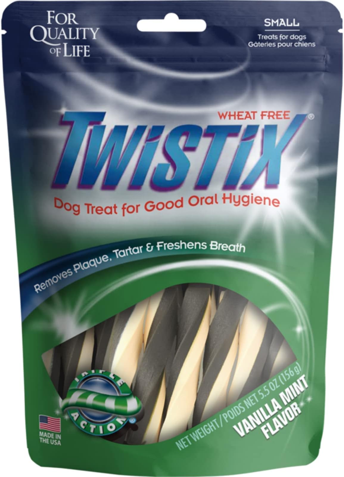 Buy Twistix Low Fat High Protein Vanilla Mint Flavour Oral Hygiene Dog