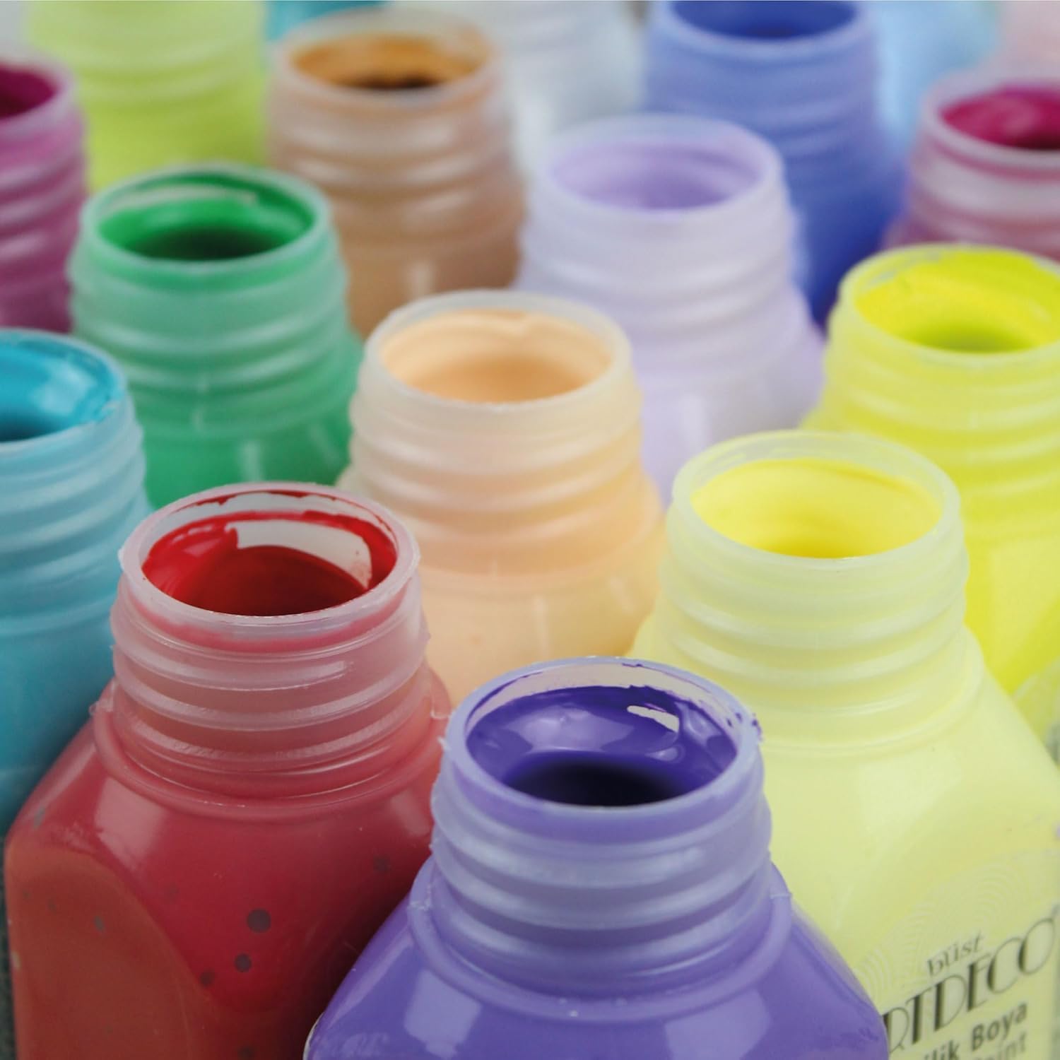 SmartfarbenAcrylic Paint Pack 6x500ml Basic Colors, Basic Colors, Glasmalfarbe