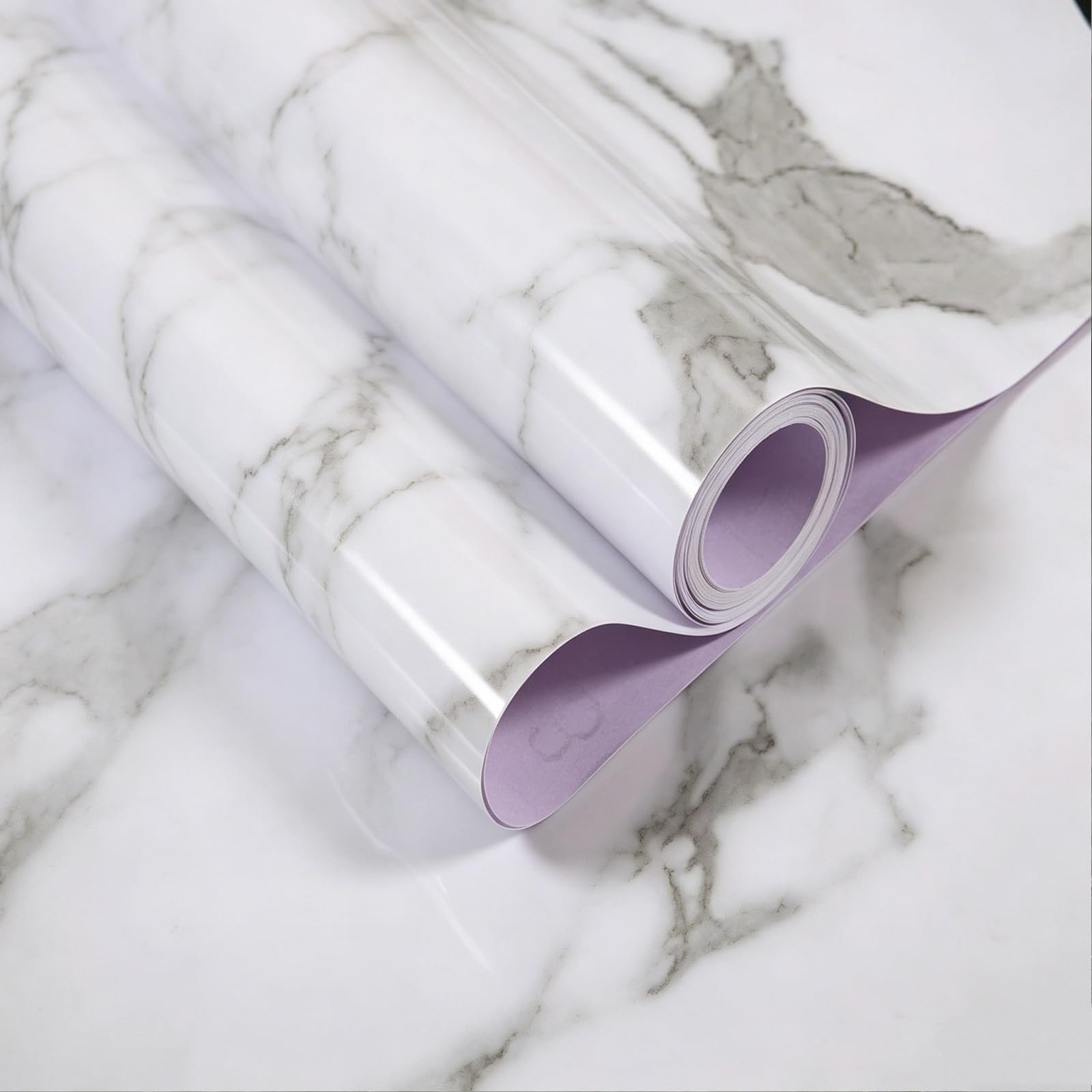 Zynqra ﻿Wallpaper Peel and Stick,Removable Self Adhesive,for Bedroom and Bathroom(E,L100cm/39.4in*W40cm/15.8in)